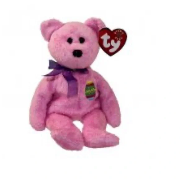 ❤️Bundle 5 for $15❤️ 2000 Eggs the Bear Beanie Baby - Picture 4 of 15